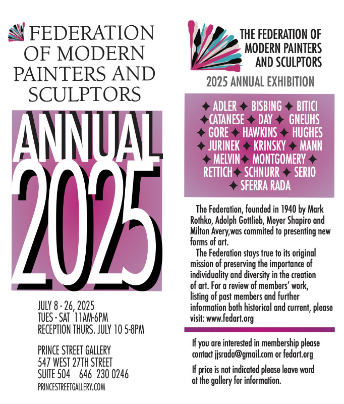 The Federation of Modern Painters & Sculptors: Annual 2025