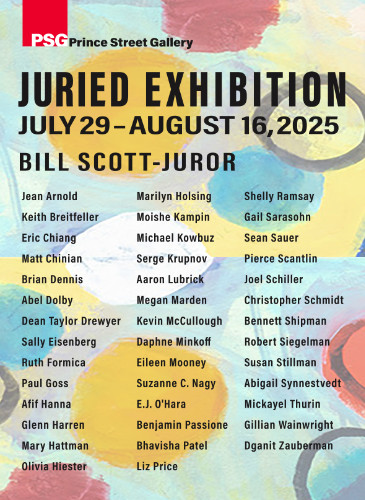 2025 Annual Prince Street Gallery Juried Exhibition