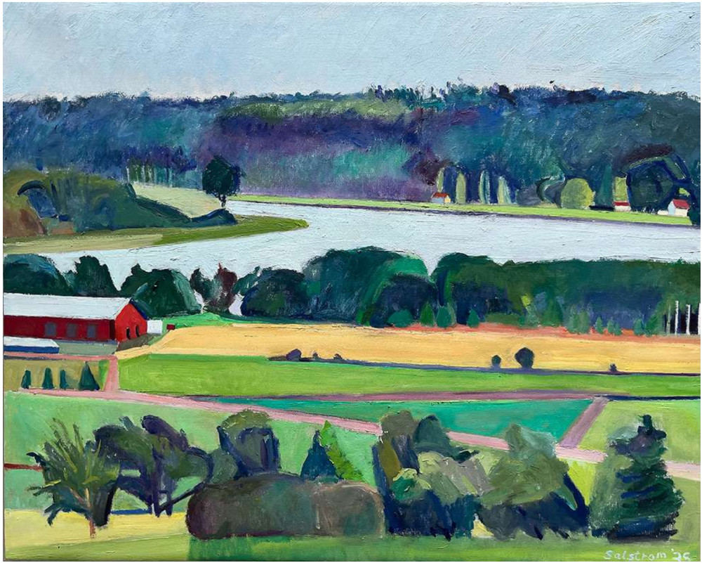 MARY SALSTROM SUNLIGHT AND SPACE