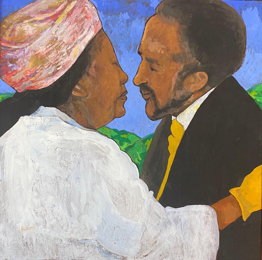 His Imperial Majesties II, 20 x 20 inches
