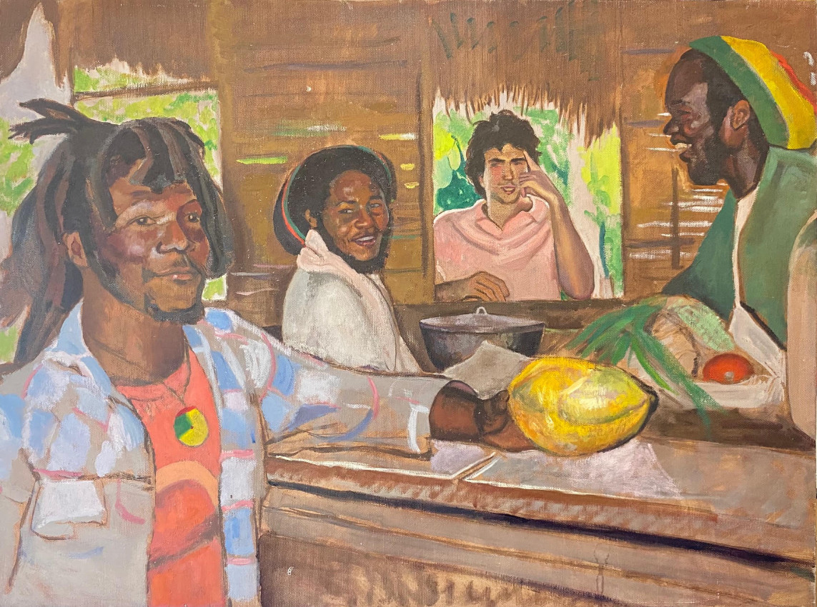 Bongo Jerry, 18 x 24 inches