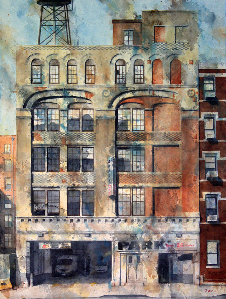 "PARK-West 20th St", 30x22 inches, 2019